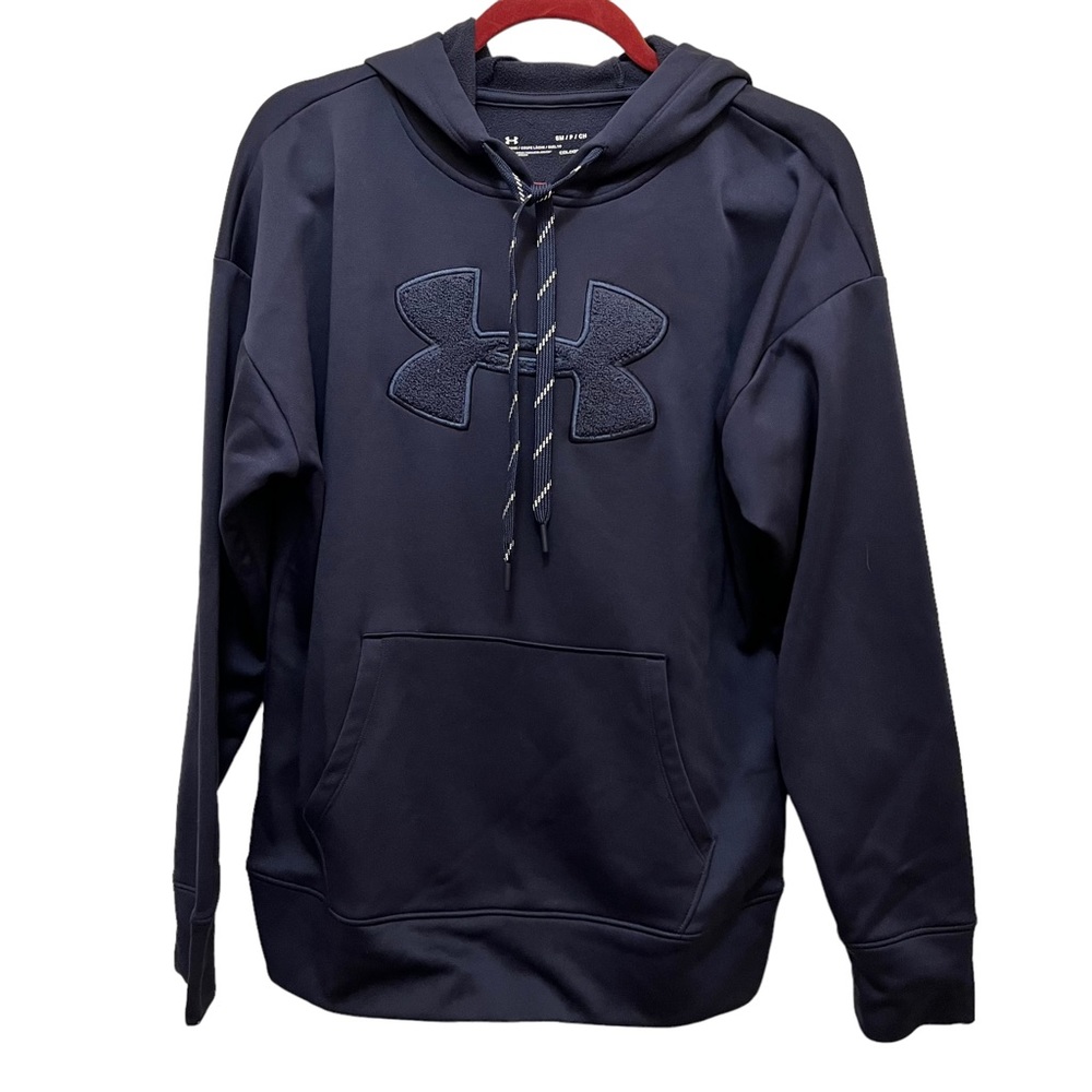 Coldgear Pullover Hoodie Men’s Size Small Navy Long Sleeve NWOT